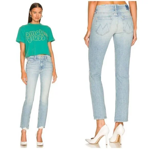 💕MOTHER SUPERIOR💕 The Flirt Fray Jeans ~ I Confess 25 NWOT